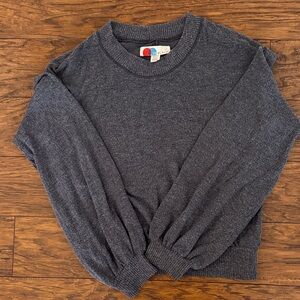 Free People Charcoal Sweatshirt